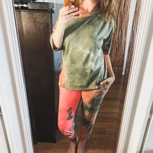 Ellis Tie Dye Jogger Set